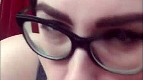 Big tits girl sucks dildo and fucks cock in wet POV domination!