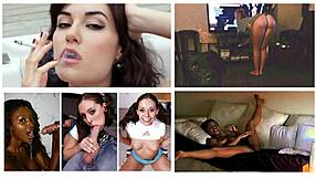 Stix and Stonez present a hot lesbian scene with a surprise third participant