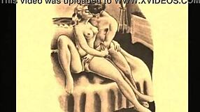 Have you seen these vintage erotic cartoon drawings before?