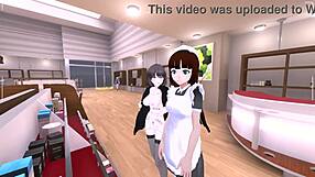 Sereka-san, are you masturbating under that coat outdoors?