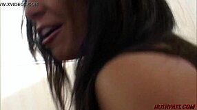 Girl shakes her naked butt in public then gets fucked hard