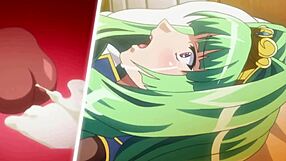 Hot busty teen gets creampied daily in uncensored hentai