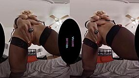 vrallure mistress mommy guides you with big tits in solo play