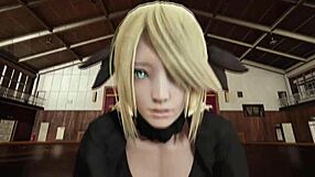 Pokemon Cynthia's Champion Blowjob in POV Full-Length Video