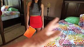 I seduced my stepfather with teen anal and secratary fucking