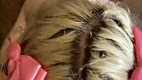 Emma Rosie's hot blowjob?