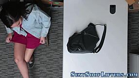 Oh, Busty Thief Tugging And Sucking!