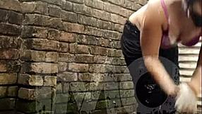 i watched the redhead explode with three gifted studs