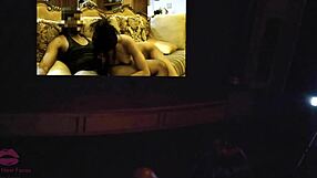 Deepthroat-loving couple meets horny girl in webcam dream