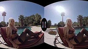 vrallure mistress mommy guides you with big tits in solo play