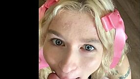 Emma Rosie's hot blowjob?