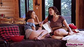 Emma and bella say, Let's pleasure each other passionately