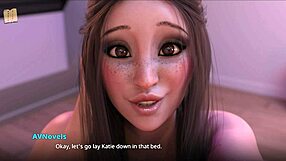 Keyana’s wife watches as her husband satisfies her every fantasy in 3D WVM