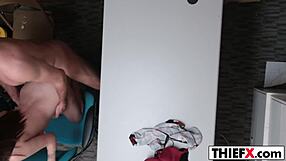 pervert officer likes to fuck her