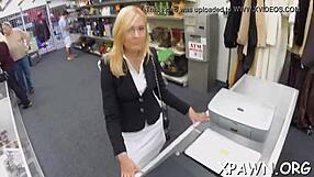 Real sex with a girl who gives a blow job and gets naked