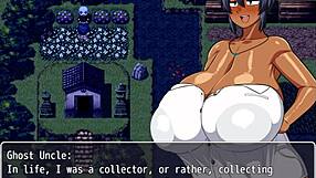 natsuki gets hot oil massage at beach in hentai game ep 8