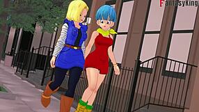 I-I saw Bulma and Goku fuckin' while Gohan and Android 18 watched.