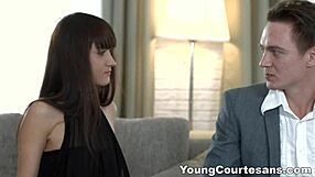 Young Courtesan Angie Moon Gives Special Anal Teen Action