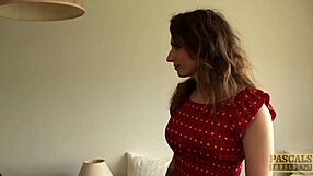 Ava Austen, an inked submissive, enjoys BDSM and deep throat blowjob with a happy ending