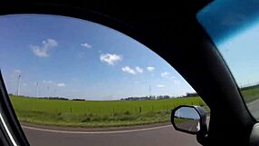 Big tits babe gives public blowjob in outdoor voyeur creampie scene that surprises everyone