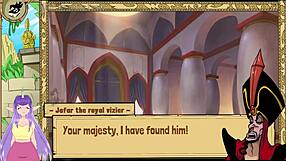 princess jasmine in queen trainer part 1