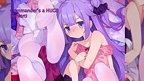 Feel the passion in Azur Lane feet hentai joi