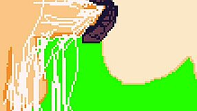 Hentai Blowjob On Big Cock In Pixel Art Animation Boldly