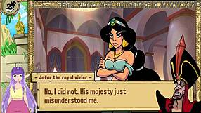 princess jasmine in queen trainer part 1