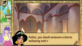 princess jasmine in queen trainer part 1