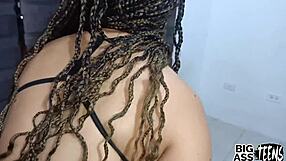 I WATCH MY HOT LATINA STEPSISTER RIDE A DILDO THEN GET FUCKED BY MY COCK FOR CUMSHOT AND ANAL CREAMPIE