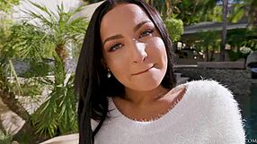 Hey, mila monet's debut shows off her big booty and thick curves.