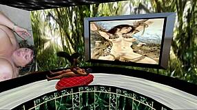 Big tits and hairy pussy in Quantum lust episode 4