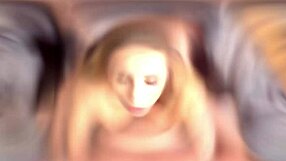 Curvy redhead with big tits fucks a stranger's monster cock at the spa in POV