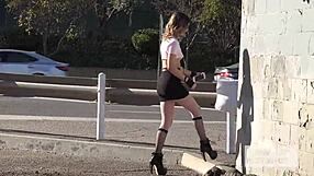 Gorgeous Brunette Endures Extreme Anal Punishment