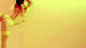 Amazing Latina Teen 18+ Mia Valentine Shows Hot Big Ass During Posing Action