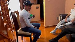 We paid a straight guy to drill a gay man hard