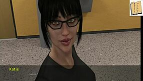 Wvm 80's Katie enjoys provoking her lover and herself