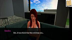 My new family bonds over intense handjob action with teen brunette.