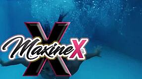 sean michaels cums on maxine's juicy tits after hot sex again