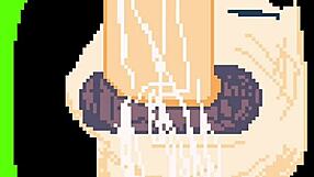 Hentai Blowjob On Big Cock In Pixel Art Animation Boldly
