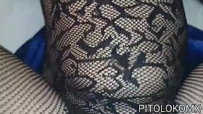 Cum on my stepsister’s big natural tits and ass after a hot blowjob and anal sex