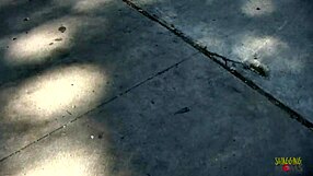 ebony girl bends over on the sofa, gets fucked, and cum on her ass