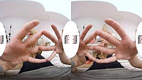 Blonde offers taboo blowjob as special gift in POV