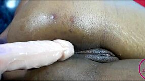 Lala Ivey's first anal masturbation 😍