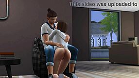 Simxstory नया घर एपिसोड 1 में वाइल्ड 3D सेक्स