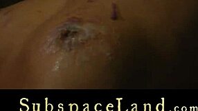 i meanly torment my skinny slave in the desert castle with slaps and bondage