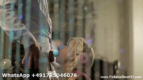 Blonde German Gives Intense Blowjob