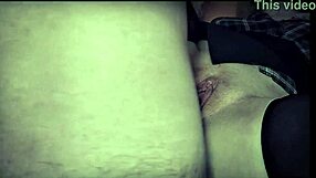 a young chick seduces her best friend with wet pussy