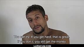 Straight Latin hunk Rocco offers gay sex for money