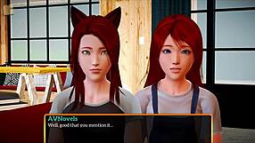 My New Family 407 - Big Titted Blonde in Erotic Cartoon Action, Ready to Play!